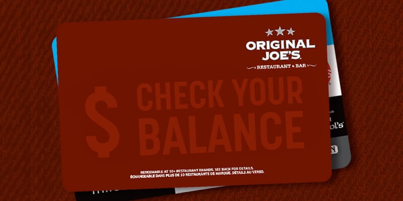 Joe's new balance gift hot sale card